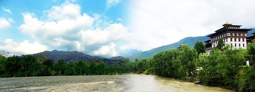 rivers in Bhutan Ghat